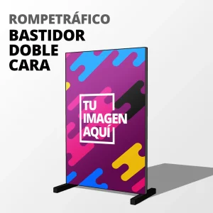 Rompetráfico Bastidor Doble Cara (Banner)