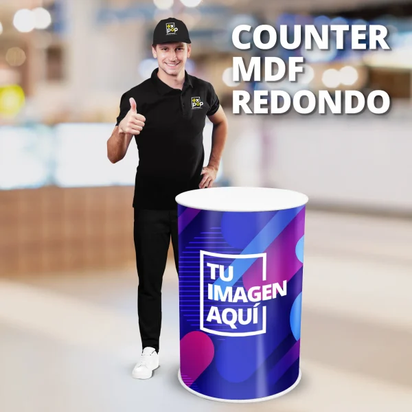 Counter MDF Redondo-ID