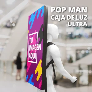Pop Man Caja de Luz Ultra