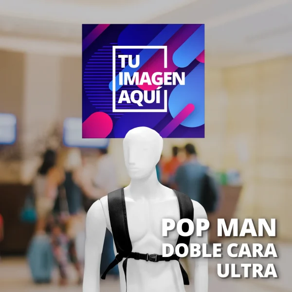 Pop Man Doble Cara Ultra-ID