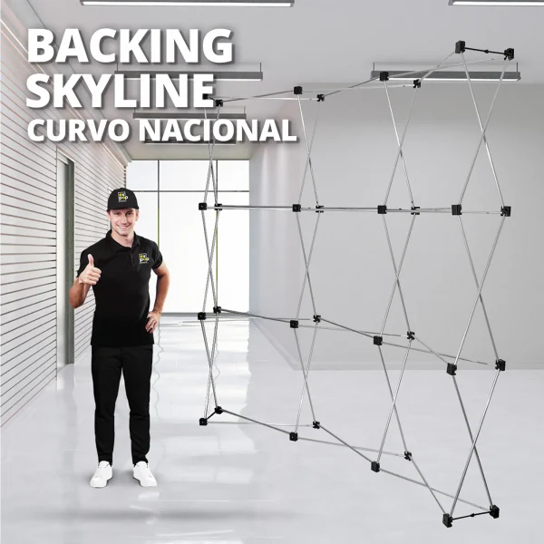 Backing Skyline Curvo Nacional-ID