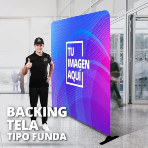 Backing Tela Tipo Funda