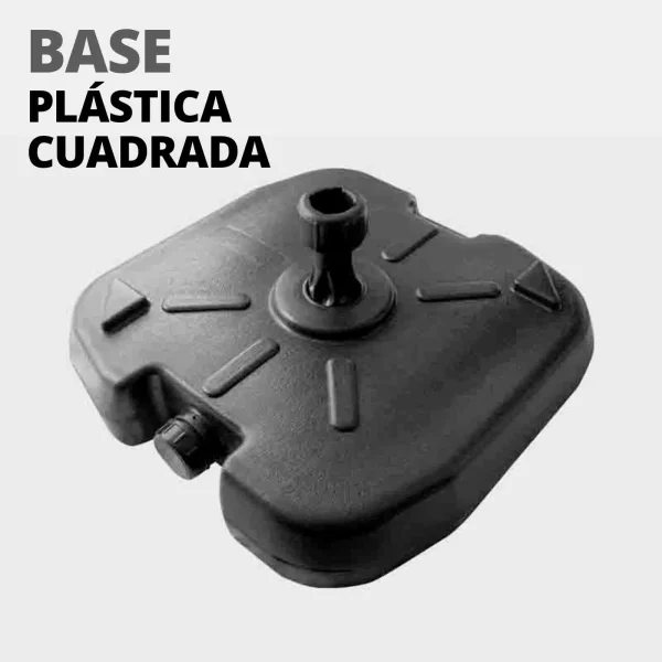 Base Plastica Cuadrada-ID