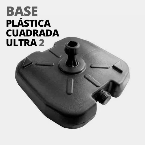 Base Plastica Cuadrada Ultra 2-ID