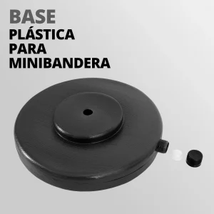 Base Plástica para Minibandera - Diámetro: 65 cm